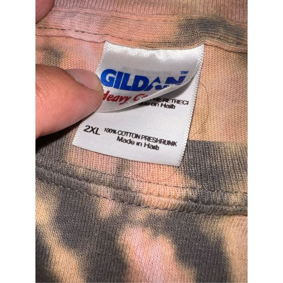 School Bus Cartoon Bleached Tee - Picture 4 of 4